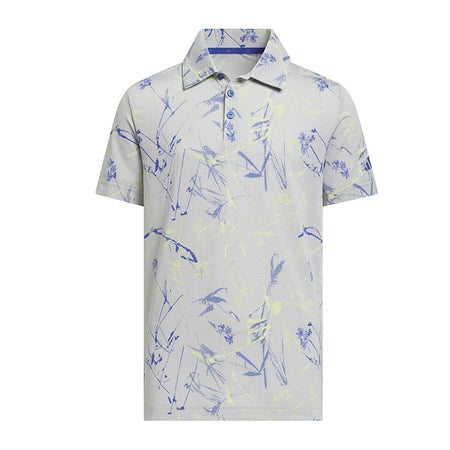 ADIDAS Climacool Mesh Printed Boy's Polo (Lemon)