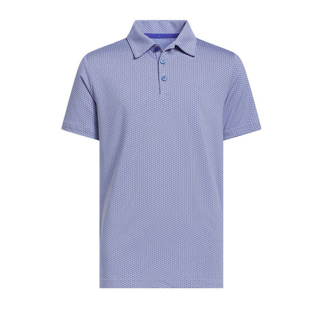 ADIDAS Textured Boy's Polo (Indigo)