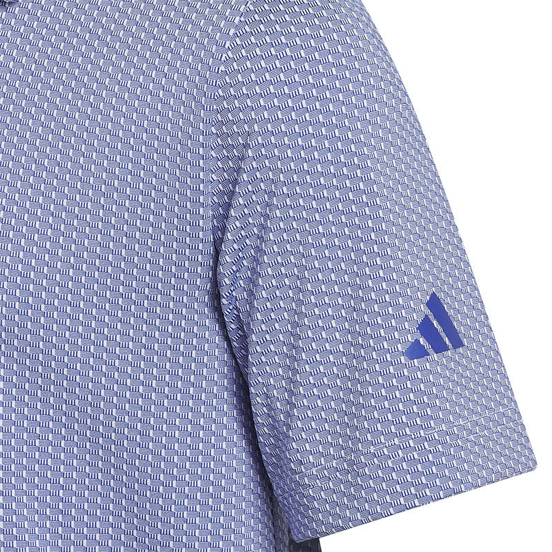 ADIDAS Textured Boy's Polo (Indigo)