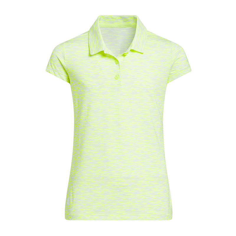 ADIDAS Climacool Mesh Printed Girl's Polo (Lemon)