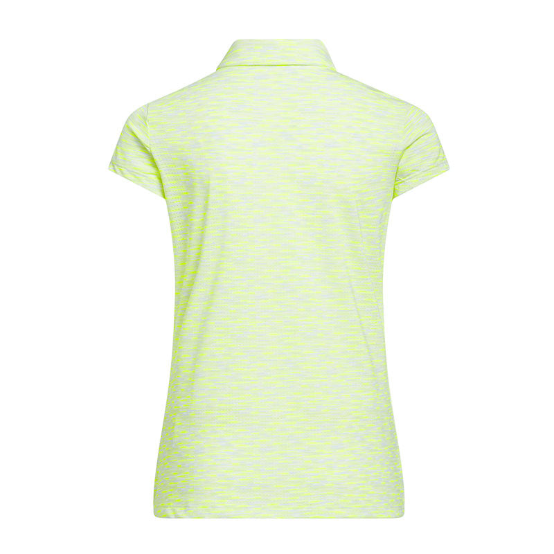 ADIDAS Climacool Mesh Printed Girl's Polo (Lemon)