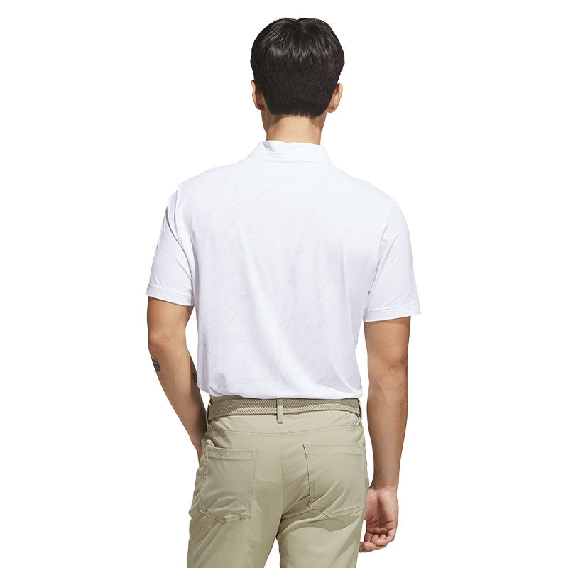 ADIDAS Ultimate365 Tour Cool Feeling  Fescue Men's Polo (White)