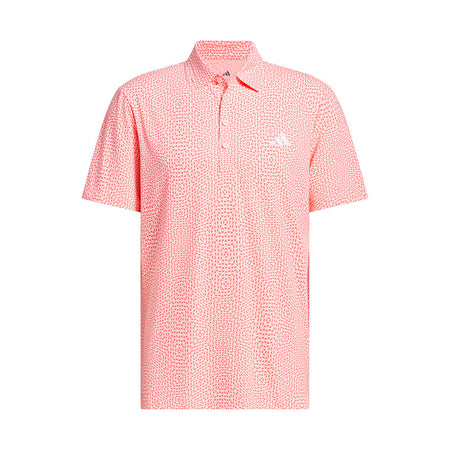 ADIDAS Ultimate365 Tour Cool Feeling Deco Men's Polo (Turbo)