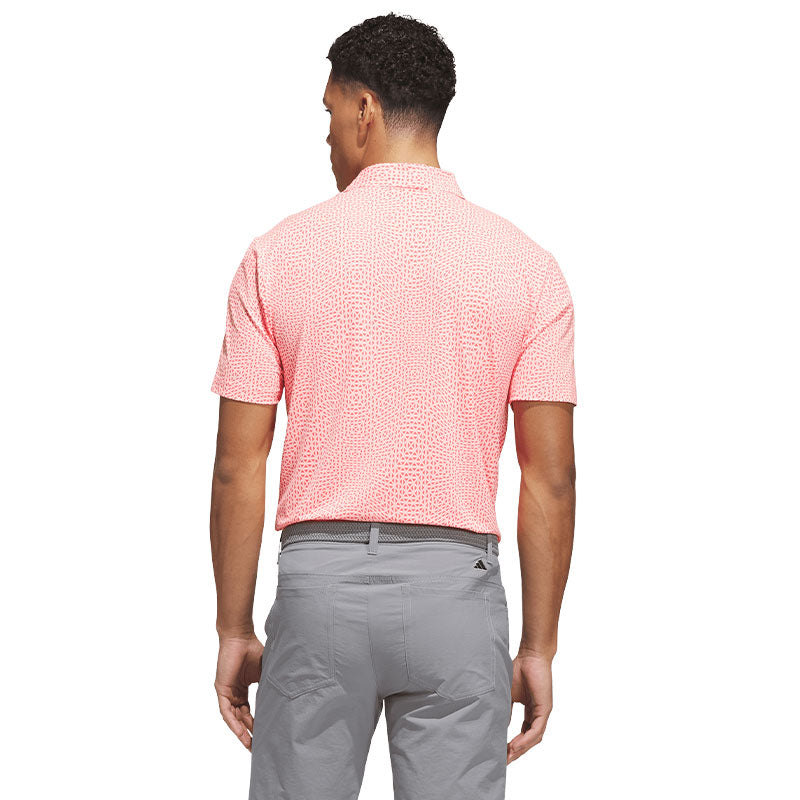 ADIDAS Ultimate365 Tour Cool Feeling Deco Men's Polo (Turbo)