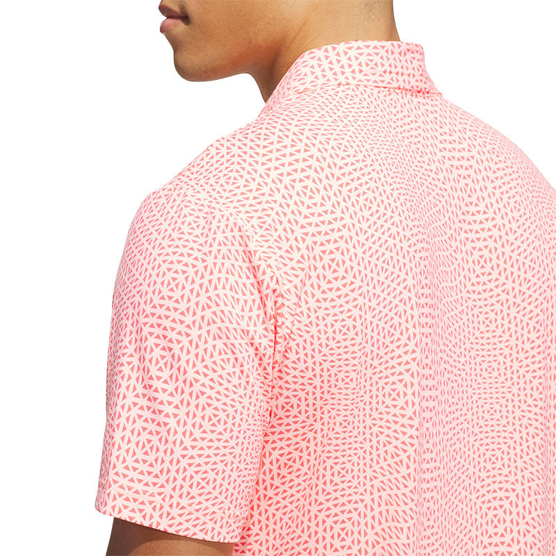 ADIDAS Ultimate365 Tour Cool Feeling Deco Men's Polo (Turbo)