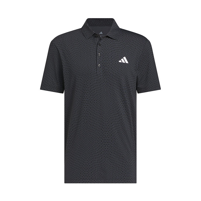 ADIDAS Ultimate365 Tour Cool Feeling Deco Men's Polo (Black)
