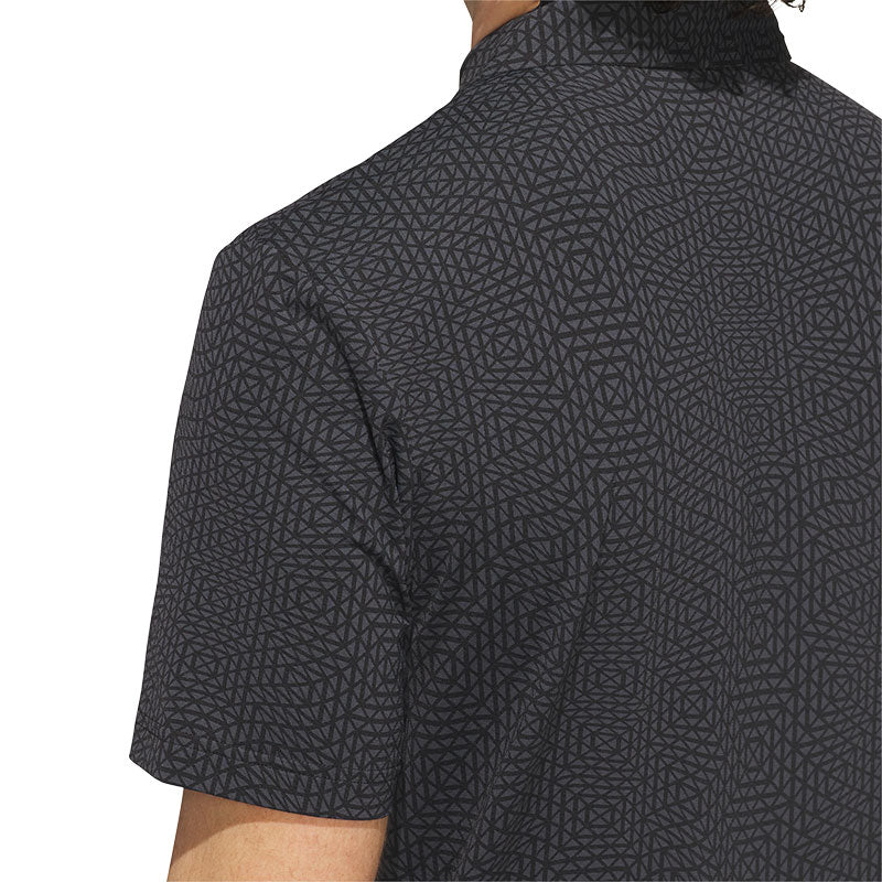 ADIDAS Ultimate365 Tour Cool Feeling Deco Men's Polo (Black)