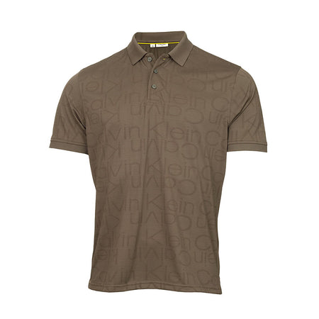 CALVIN KLEIN Avondale Men's Polo (Ceder Brown)