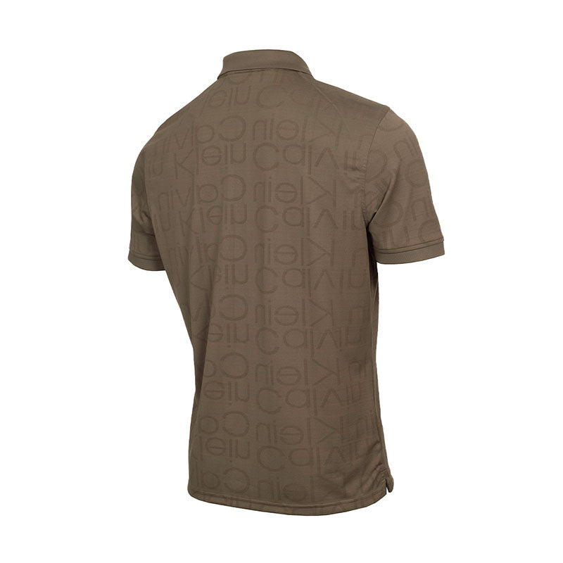 CALVIN KLEIN Avondale Men's Polo (Ceder Brown)