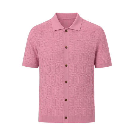NIKE Jordan Sport Button-Down Men's Polo (Pink)