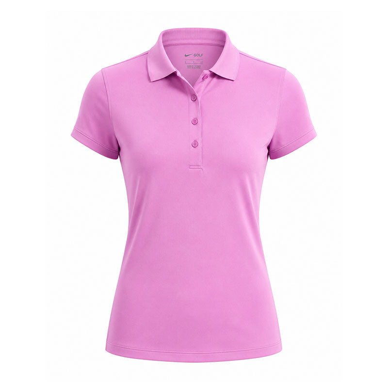 NIKE Golf Club Dri-FIT Women's Polo (Magenta/Black)