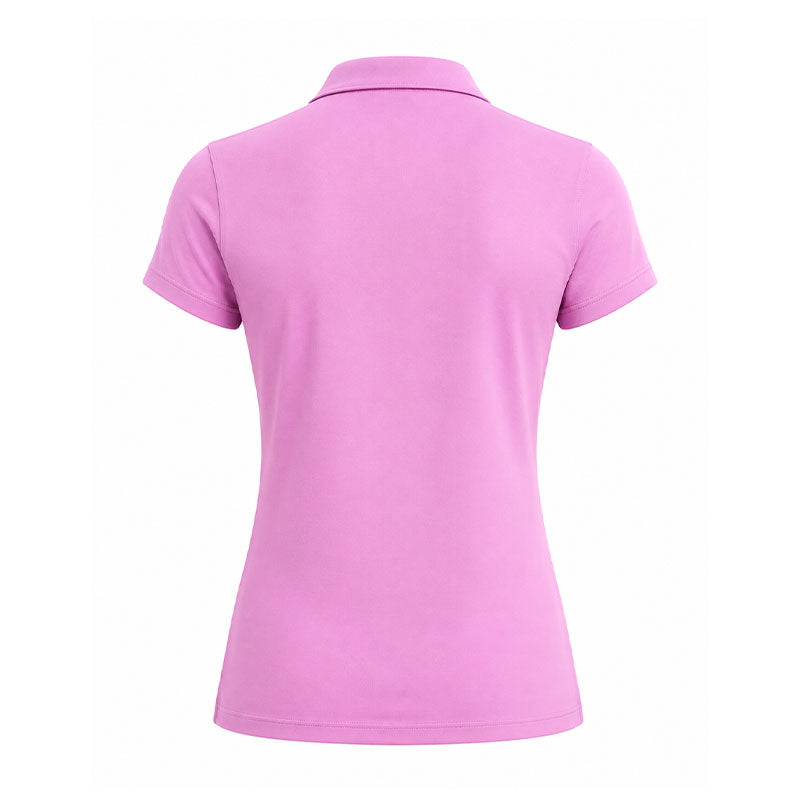 NIKE Golf Club Dri-FIT Women's Polo (Magenta/Black)