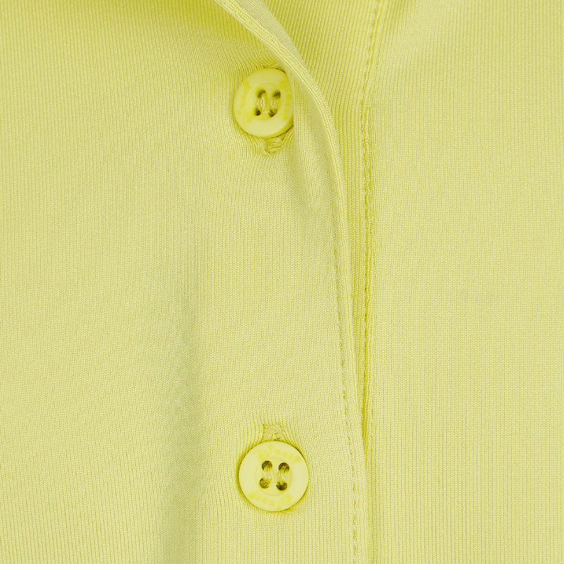 DISNEY Mickey & Friends Two Tone Girl's Polo (Mellow Green/White)