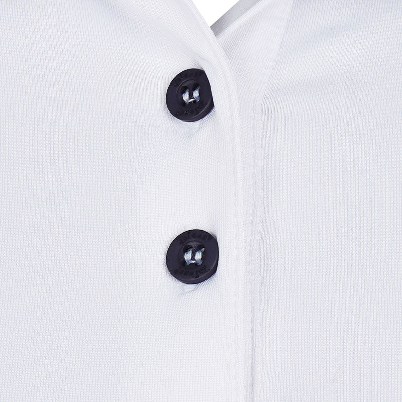 DISNEY Mickey & Friends Two Tone Women's Polo (White/Navy)