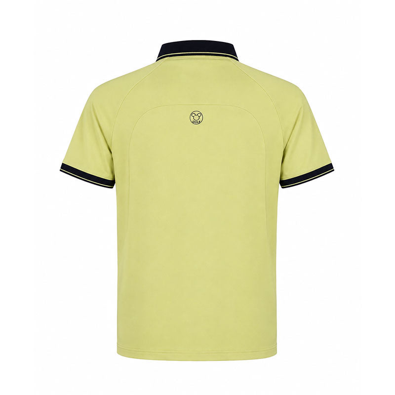 DISNEY Mickey & Friends Men's Mesh Polo (Mellow Green)