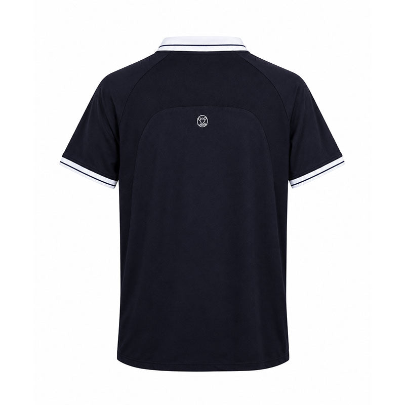 DISNEY Mickey & Friends Men's Mesh Polo (Navy)