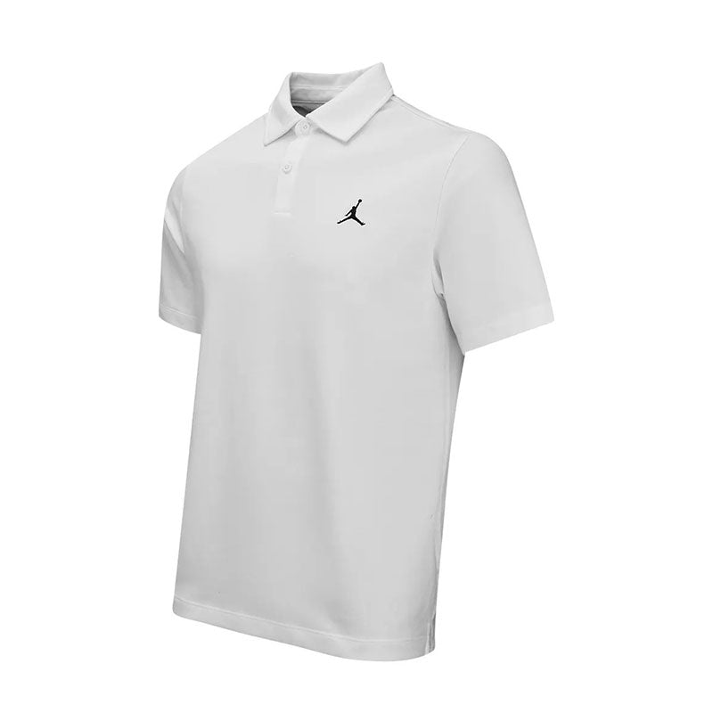 NIKE Jordan Sport Dri-FIT Men's Polo   (White/Black)