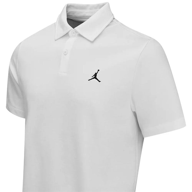 NIKE Jordan Sport Dri-FIT Men's Polo   (White/Black)