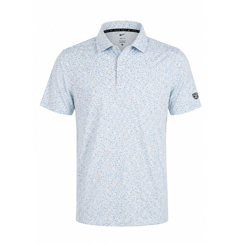 NIKE Par Dri-FIT Striped Men's Polo (Spring Aqua)