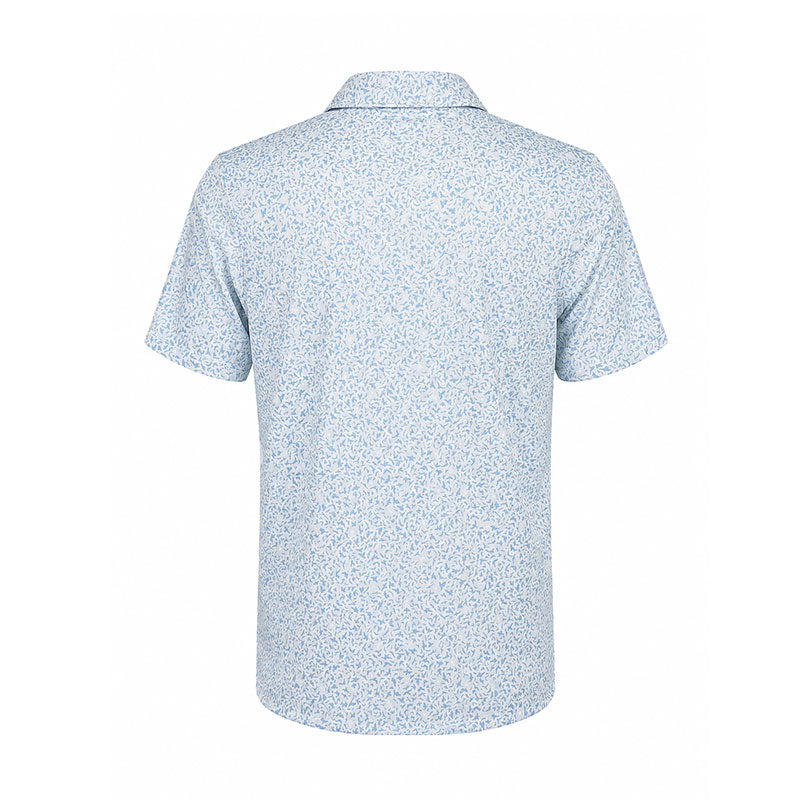 NIKE Par Dri-FIT Striped Men's Polo (Spring Aqua)