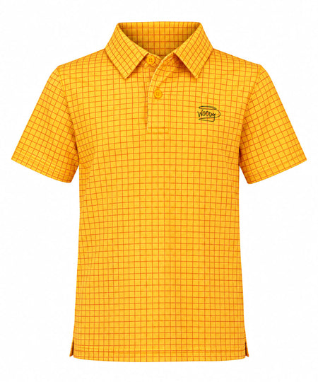 DISNEY Toy Story Square Print Boy's Polo (Orange)