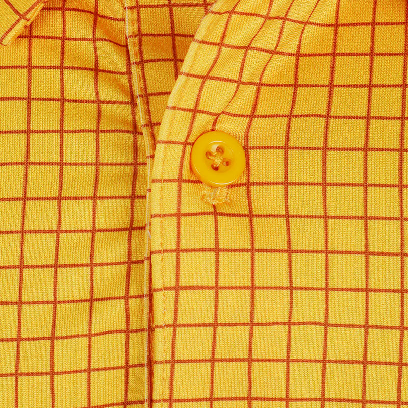DISNEY Toy Story Square Print Boy's Polo (Orange)