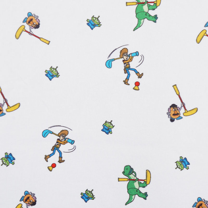 DISNEY Toy Story Multi Print Boy's Polo (White)
