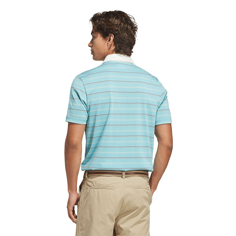 ADIDAS Originals Archive Stripe Men's Polo (Light Aqua)