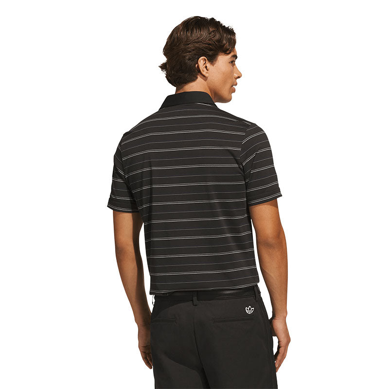 ADIDAS Originals Archive Stripe Men's Polo (Black)