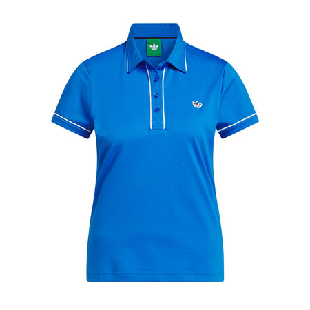 ADIDAS Originals Solid Women's Polo  (Bluebird)