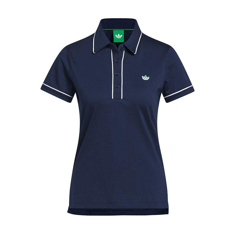 ADIDAS Originals Solid Women's Polo (Night Indigo)