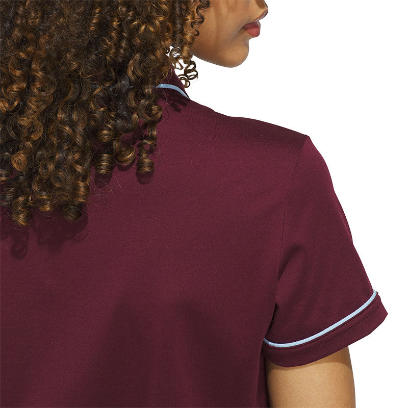 ADIDAS Originals Solid Women's Polo (Maroon)