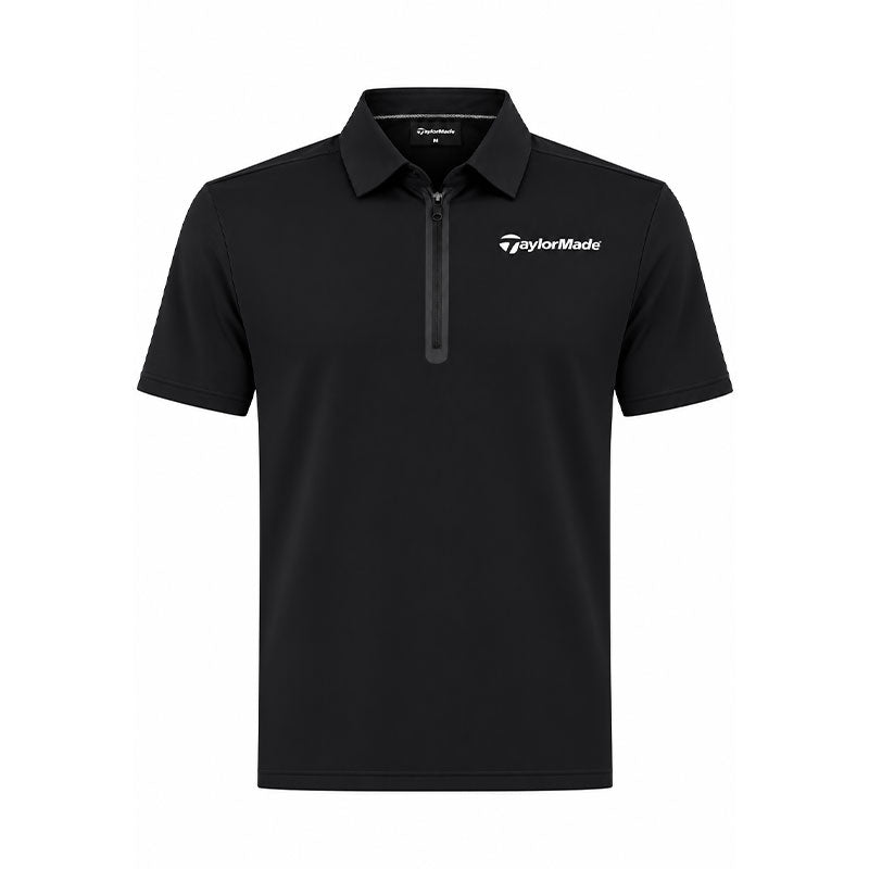 TAYLORMADE TP Back Men's Mesh Polo (Black)