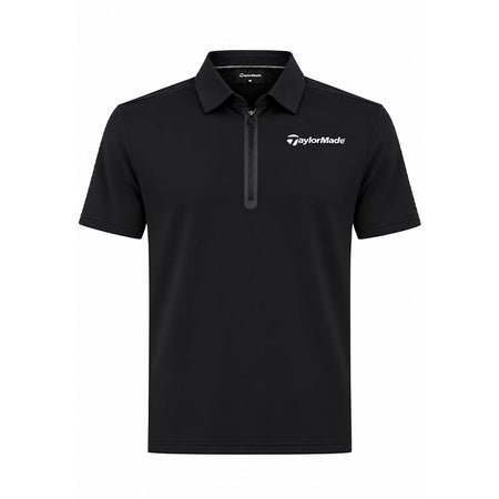 TAYLORMADE TP Back Men's Mesh Polo (Black)