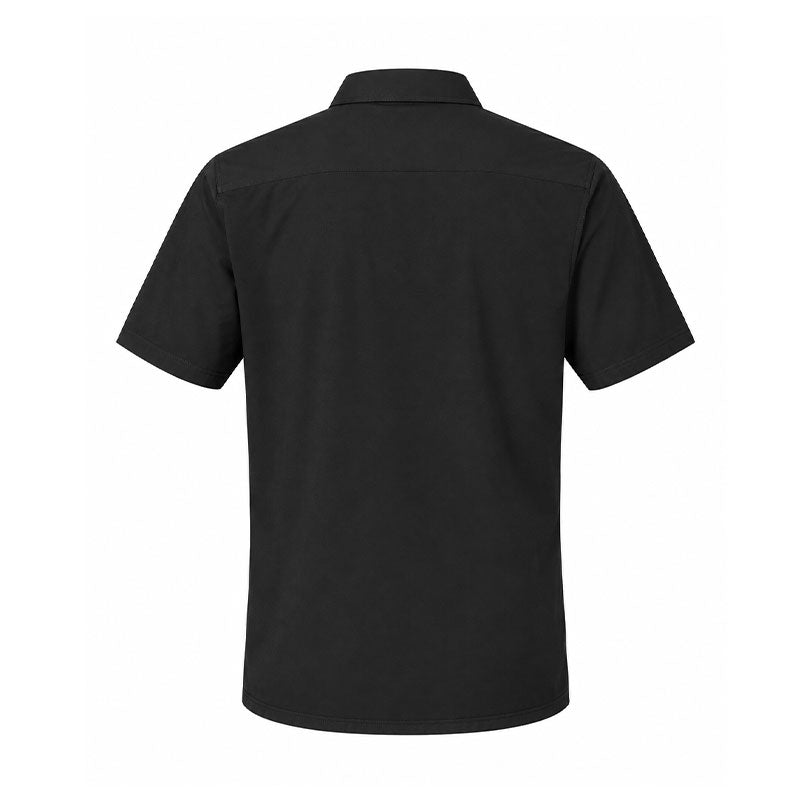 TAYLORMADE TP Back Men's Mesh Polo (Black)