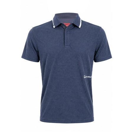 TAYLORMADE Shoulder Mesh Men's Polo (Shark Grey)