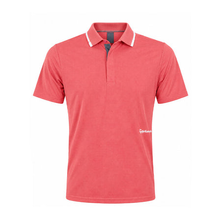 TAYLORMADE Shoulder Mesh Men's Polo (Orchid)