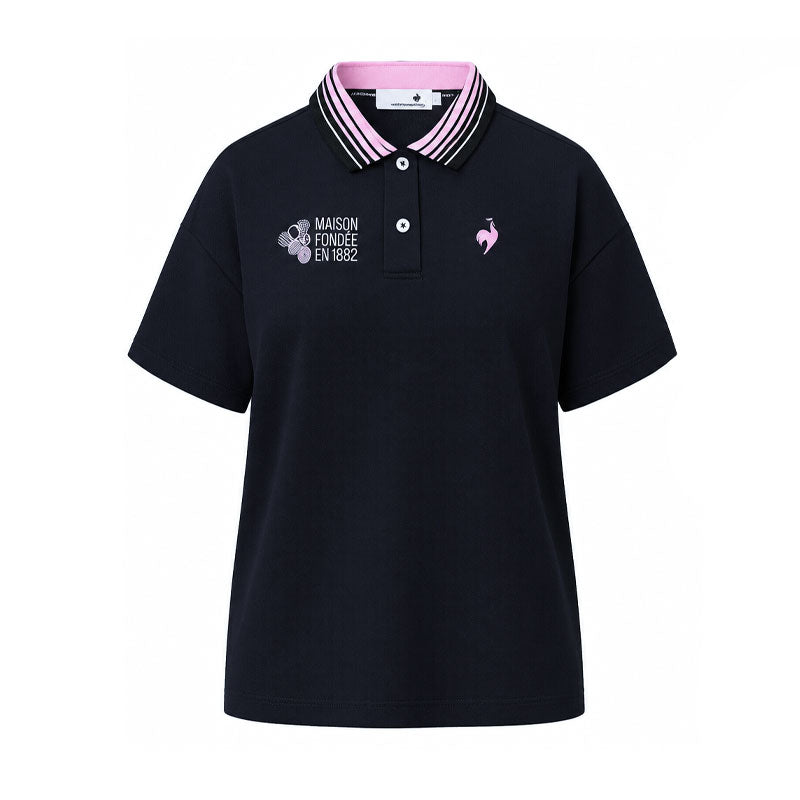 LE COQ SPORTIF GOLF Wide Women's Polo (Navy)
