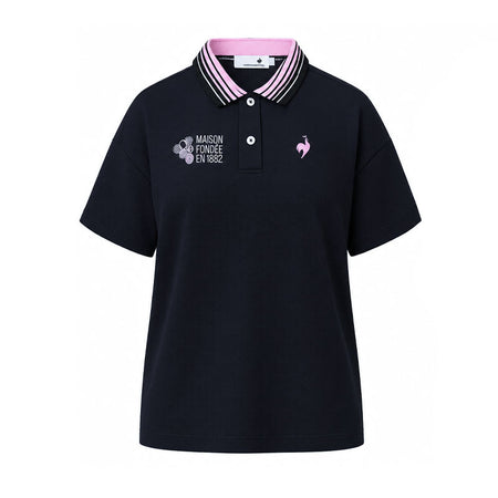 LE COQ SPORTIF GOLF Wide Women's Polo (Navy)