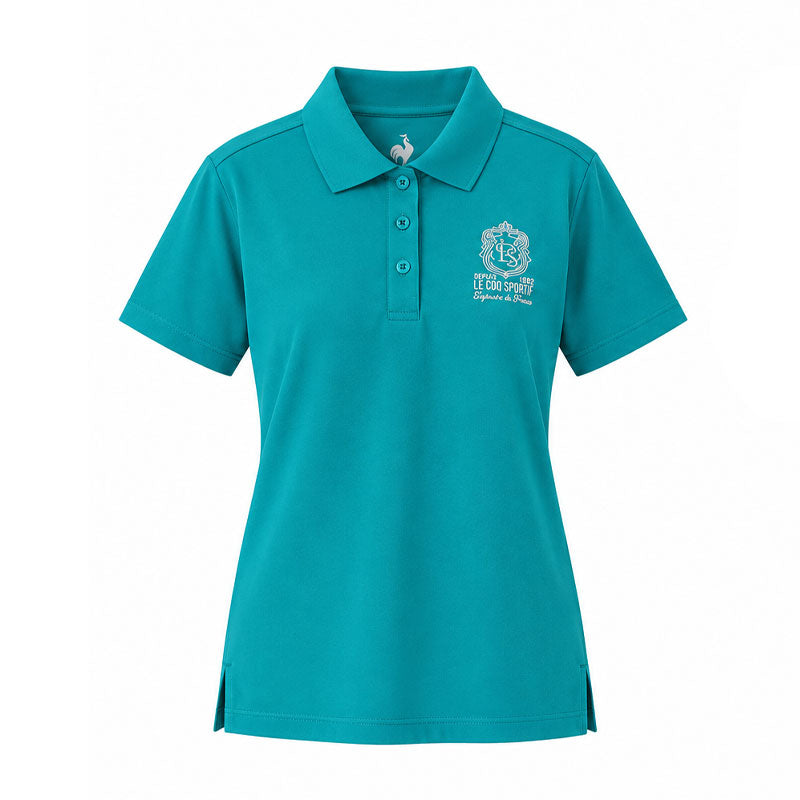 LE COQ SPORTIF GOLF Graphic Logo Women's Polo (Blue)
