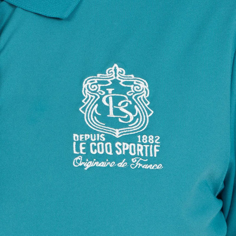 LE COQ SPORTIF GOLF Graphic Logo Women's Polo (Blue)