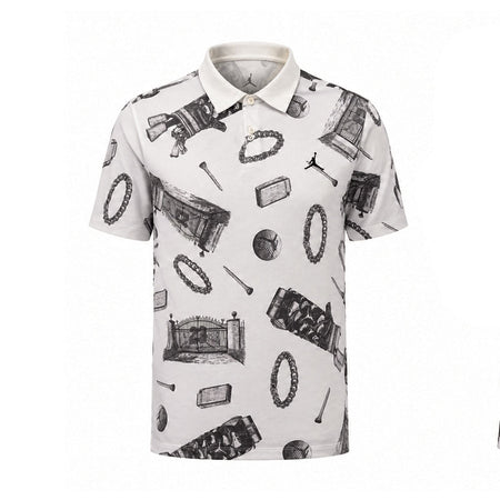 NIKE Jordan Dri-FIT Men's Polo (Sail/Black)