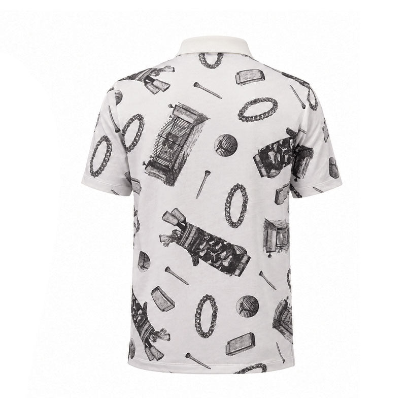 NIKE Jordan Dri-FIT Men's Polo (Sail/Black)