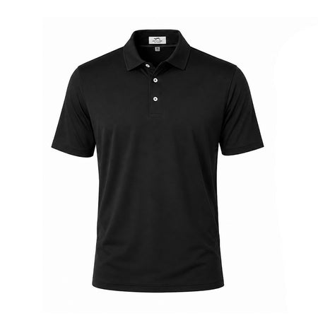 SUN DAY RED Icon Men's Polo (Black)
