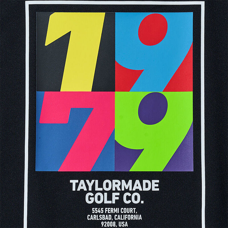 TAYLORMADE 1979 Back Print Men's T-Shirt (Black)