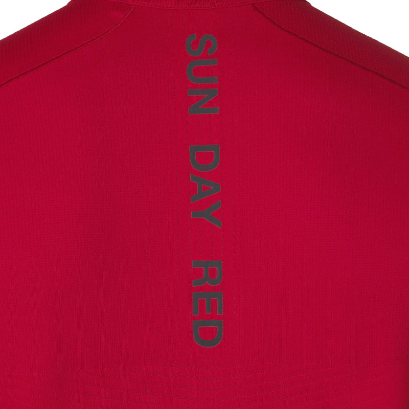 SUN DAY RED Icon Men's Mock Shirt (Red)