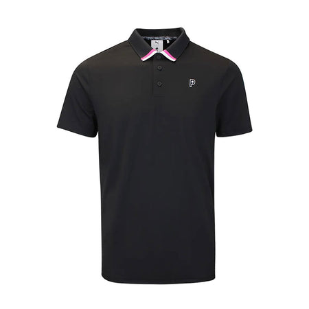 PUMA x PTC Men's Polo (Black)