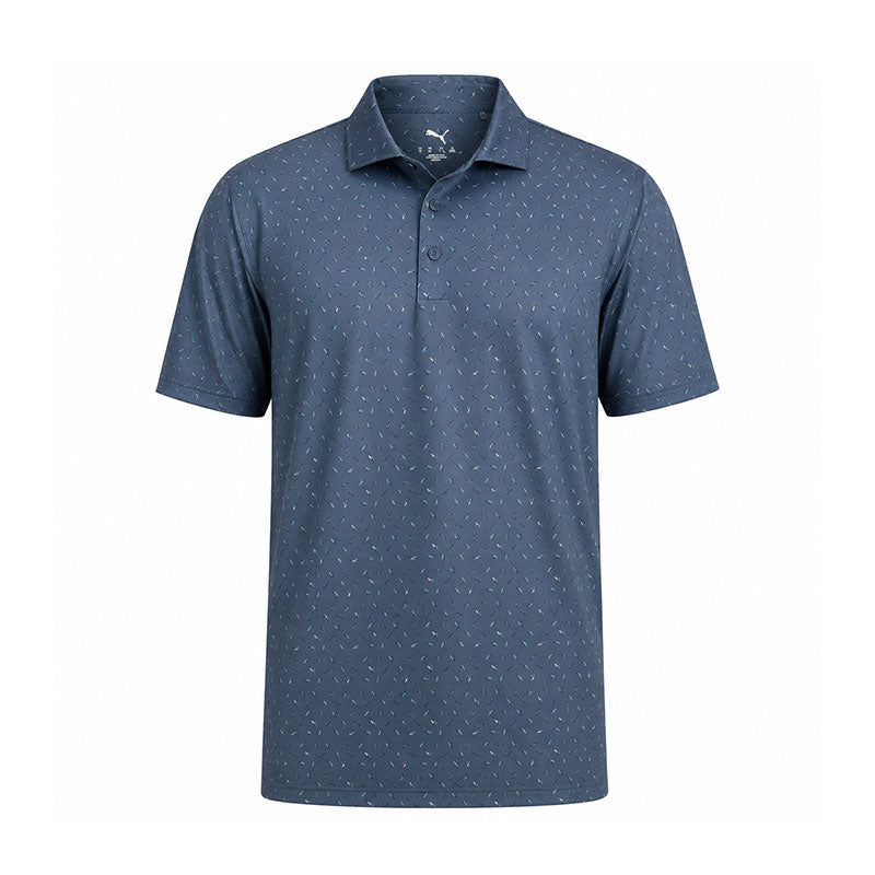 PUMA MATTR Fly Men's Polo (Dark Indigo)