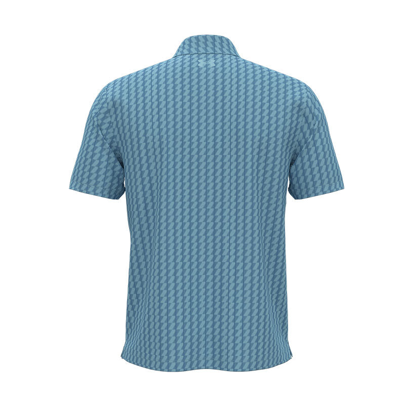 UNDER ARMOUR Playoff 3.0 Men's Printed Polo (Oral Blue/Navy)