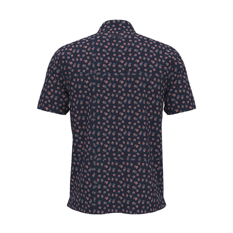 UNDER ARMOUR Playoff 3.0 Men's Printed Polo (Navy/Pink)